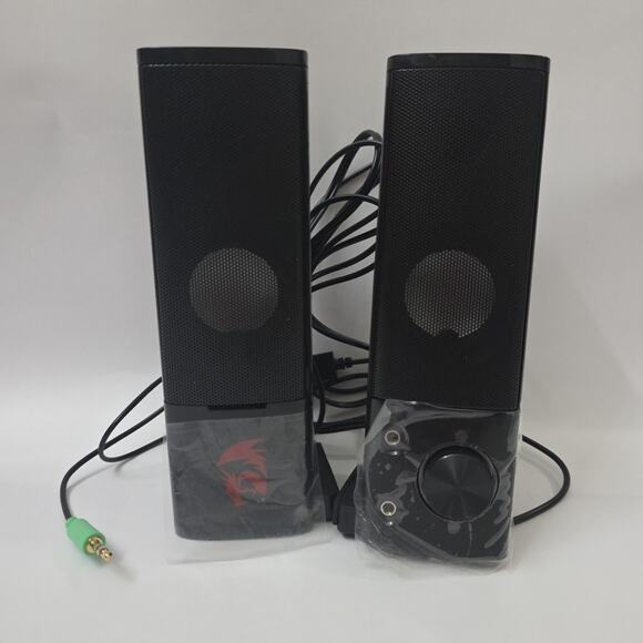 Redragon GS550 PC Gaming Speakers 2.0 Channel Desktop Computer Sound Bar Compact - Picture 5 of 8